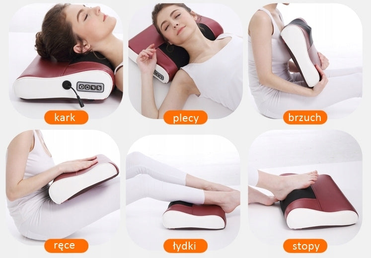 MAGNETIC SHIATSU MASSAGE PILLOW Manufacturer code PH-A8