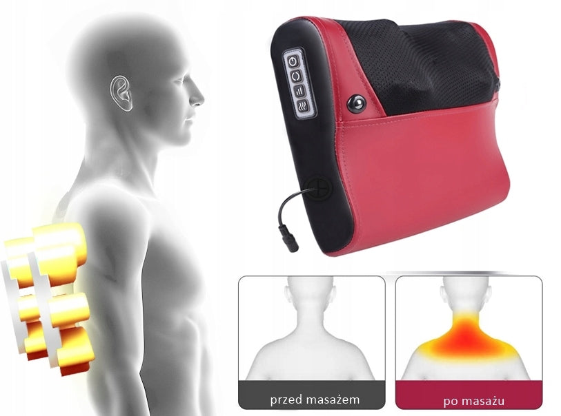 MAGNETIC SHIATSU MASSAGE PILLOW Packaging status original