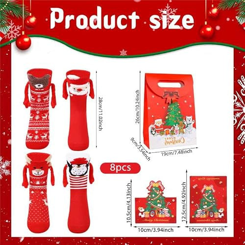 MAGNETIC SOCKS FOR COUPLES COTTON GIFT CHRISTMAS 36 42 Manufacturer code SWC5908326318807