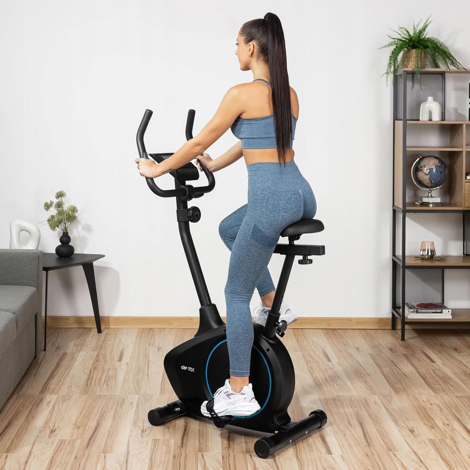 MAGNETIC STATIONARY EXERCISE BIKE FOR FITNESS EXERCISES XB1400 GYMTEK Manufacturer code XB1400