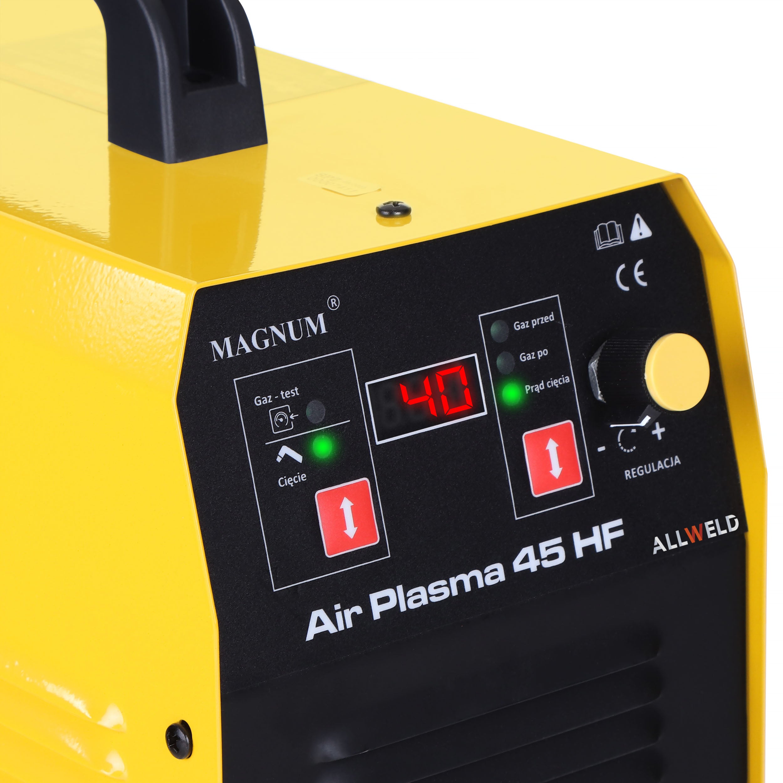 MAGNUM AIR PLASMA CUTTER 45 HF 230V 15MM FOR STEEL AND ALUMINIUM Manufacturer code U P AIR 45 HF