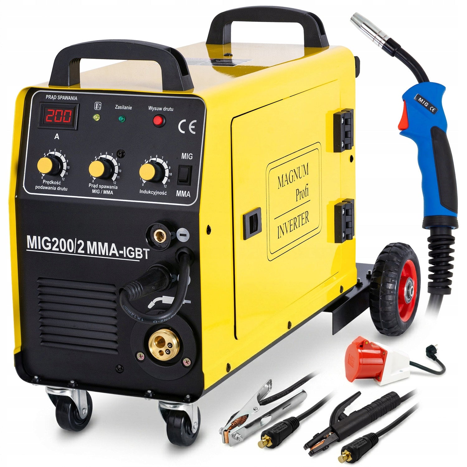 MAGNUM MIG 200/2 MAG 230V / 400V 200A MIGOMAT WELDING MACHINE