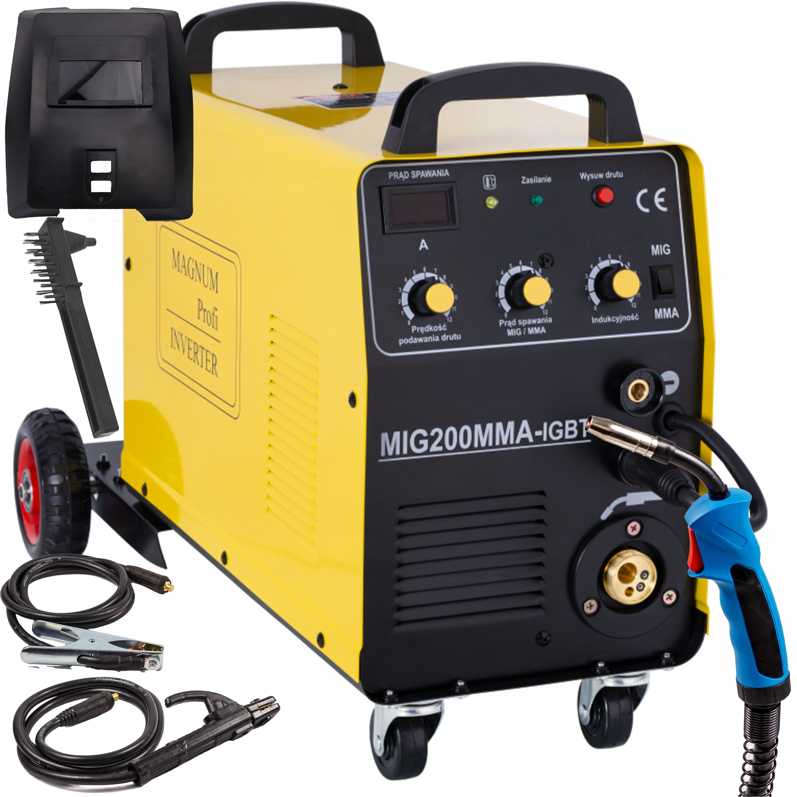 MAGNUM MIG 200 MMA KN MIG/MAG FCAW 200A 230V IGBT MIGOMAT
