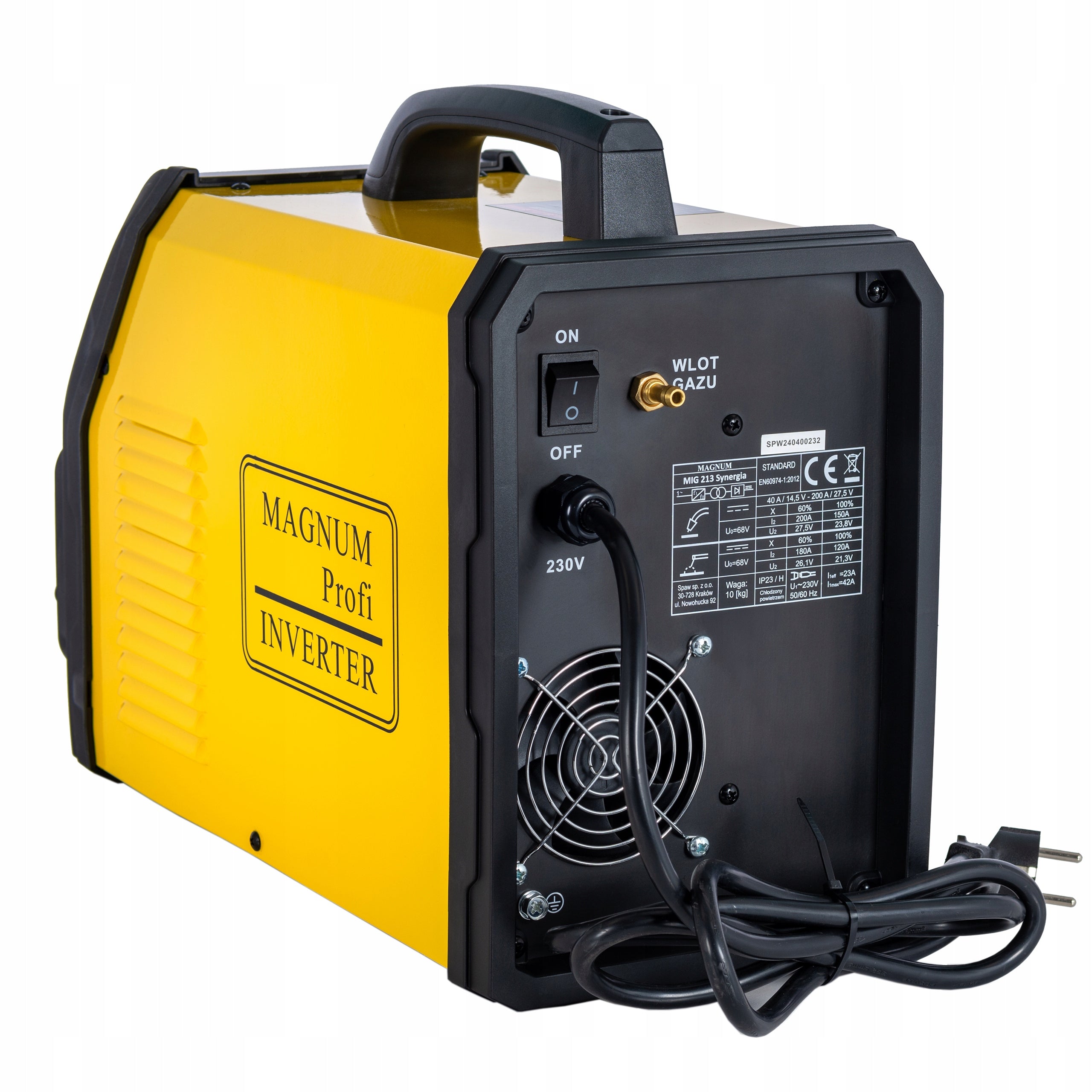 MAGNUM MIG 213 SYNERGY - Inverter welder - migomat Manufacturer code U MI 213 SYN