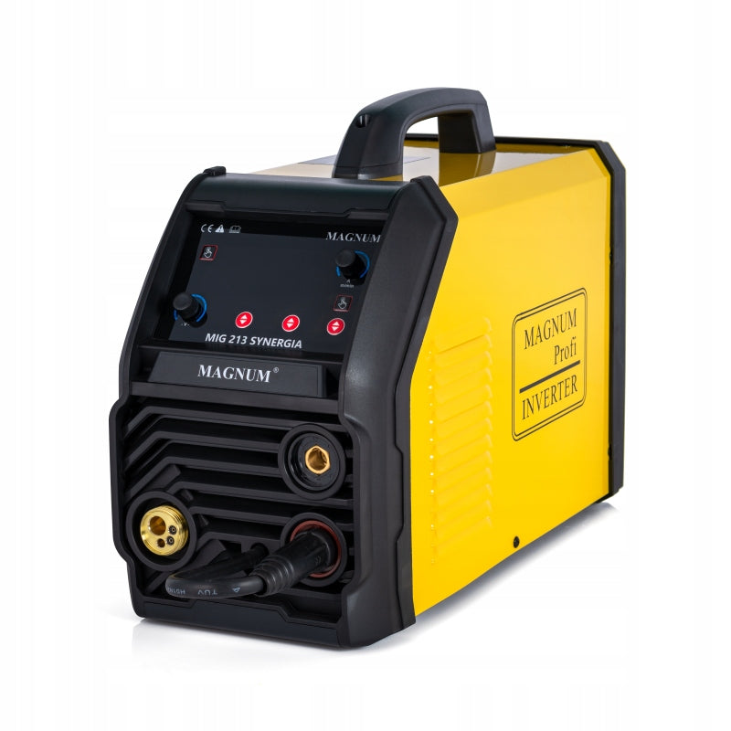 MAGNUM MIG 213 SYNERGY MIG/MAG MMA TIG FLUX 200A 230V SET4 Brand Magnum