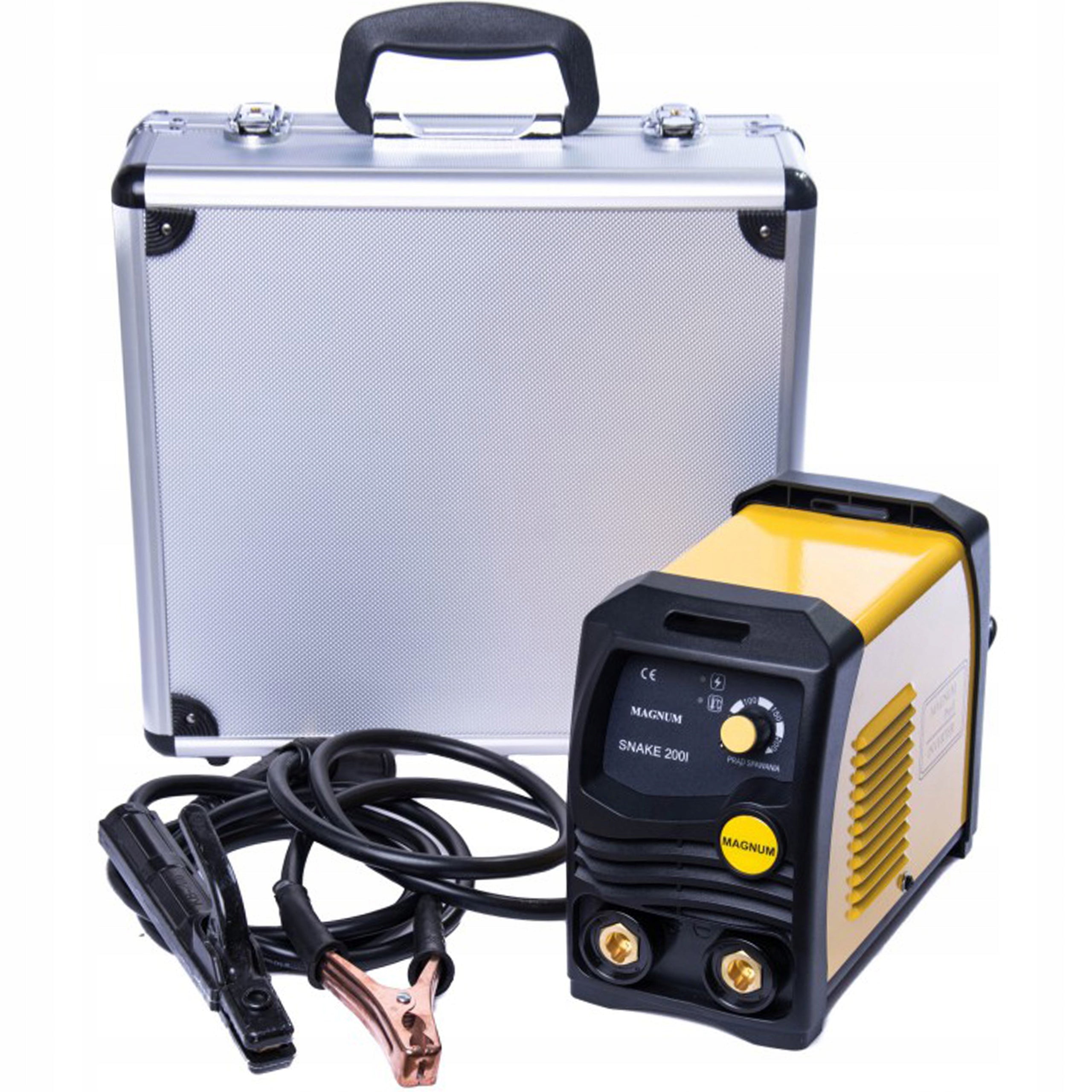 MAGNUM SNAKE 200I ND WELDING MACHINE LARGE PLUGS + CASE