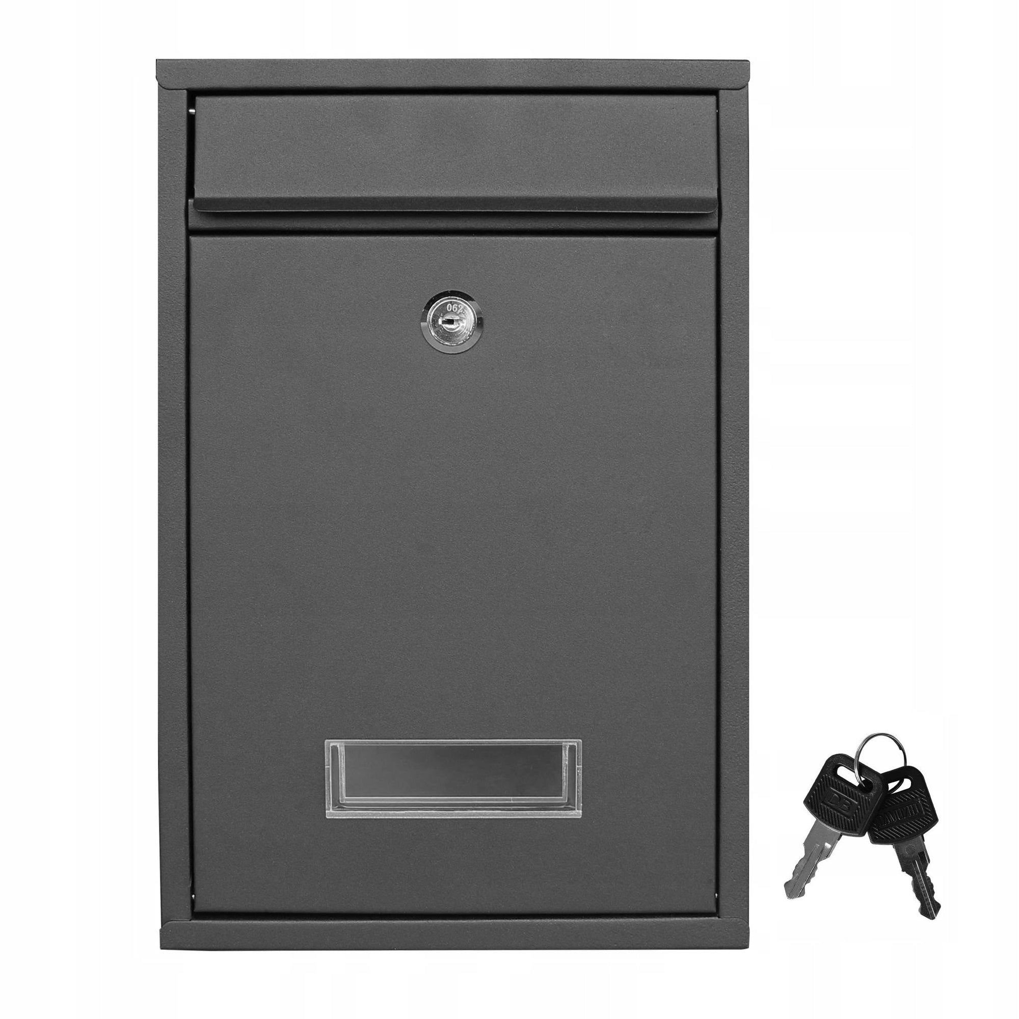 MAILBOX FOR NEWSPAPERS Mail ANTHRACITE for home SEVERNO Brand SEVERNO Home&Office