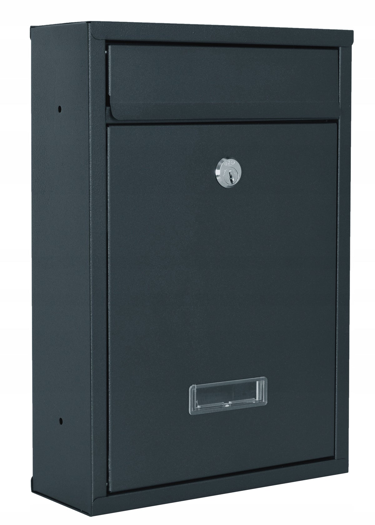 MAILBOX STEEL ANTHRACITE WITH KEY WITH WINDOW