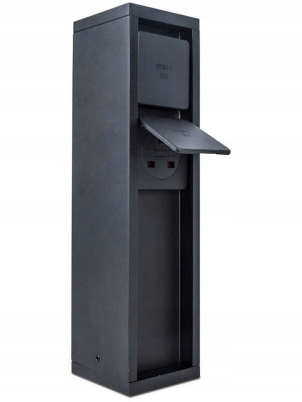 MAINS power pole black 9702201012 Lutec