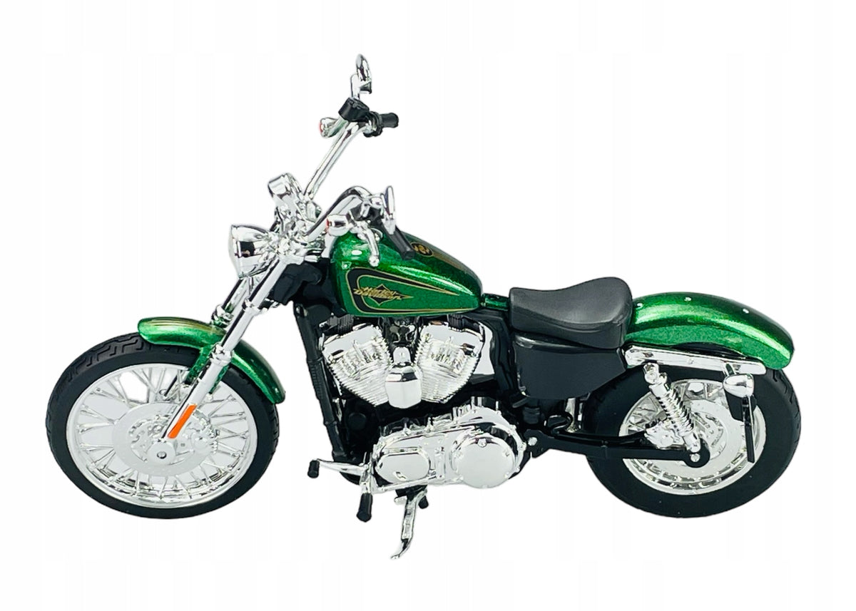 MAISTO 2013 HARLEY-DAVIDSON XL 1200V SEVENTY-TWO GREEN 1:12 MOTORCYCLE NEW Manufacturer code 000003194