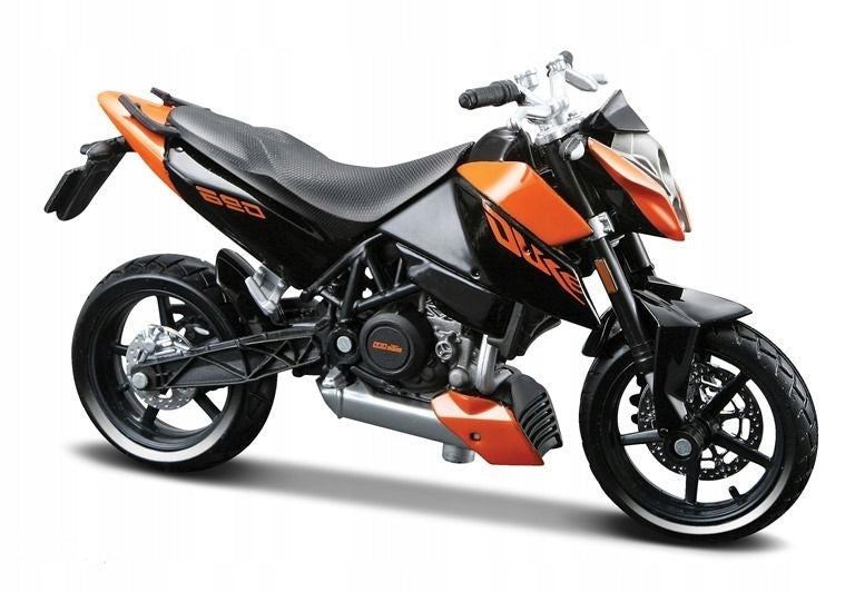 MAISTO 31101 KTM 690 Duke Motorcycle Model 82798 Manufacturer code 31101-98 MAISTO