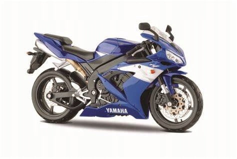 MAISTO 32723 model motorcycle Yamaha YZF-R1 with stand 1:12 EAN (GTIN) 090159327233