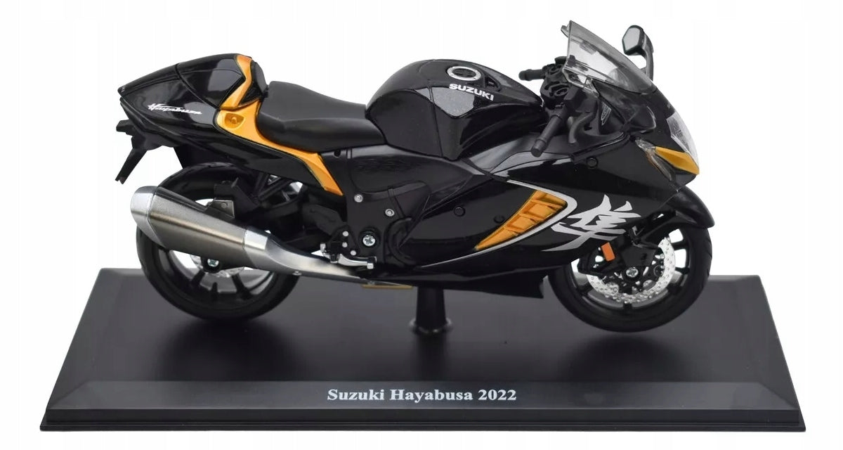 MAISTO motor metal. Suzuki Hayabusa 2022 with Maisto Product weight with unit packaging 0.2 kg