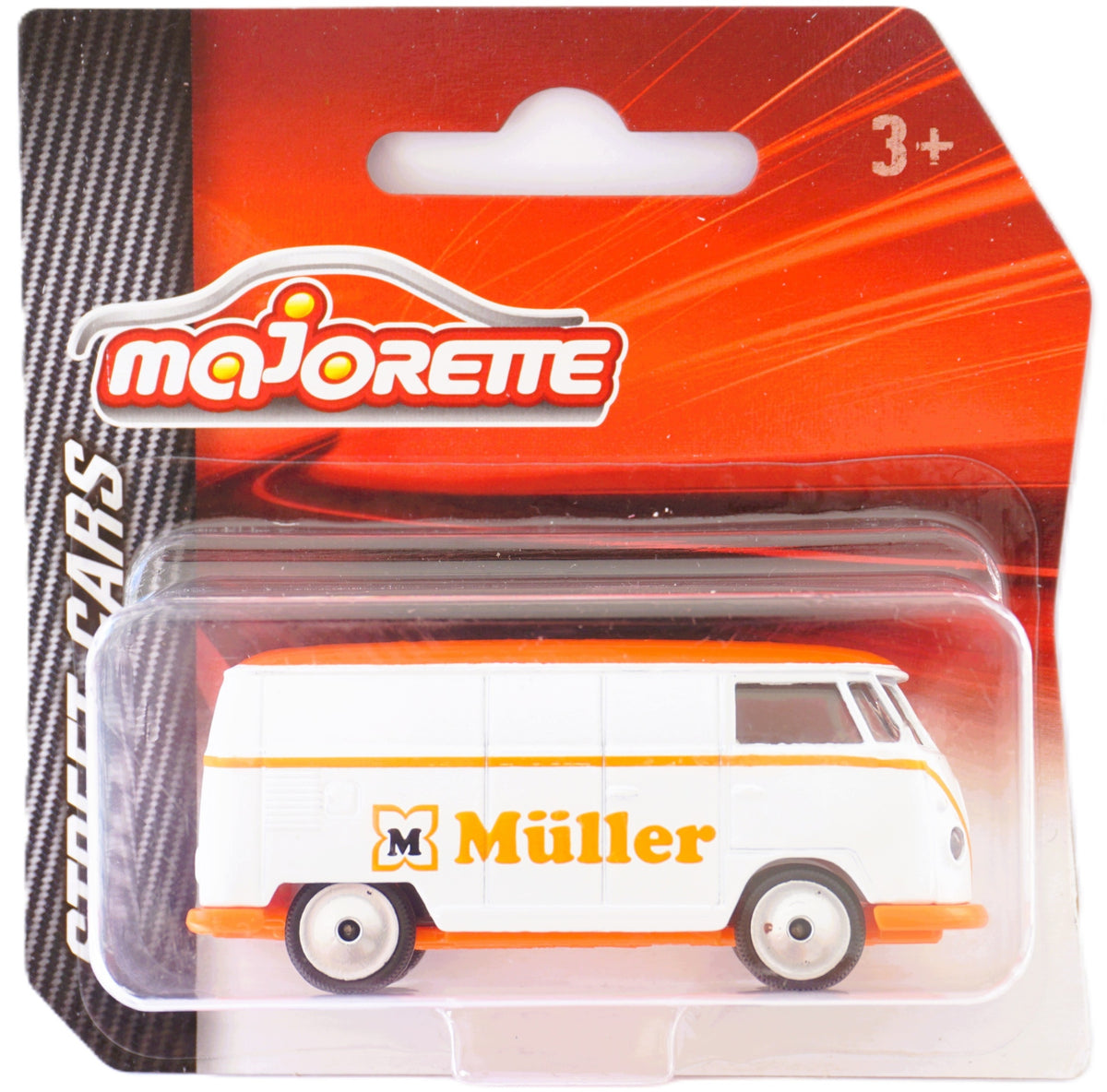 MAJORETTE VOLKSWAGEN T1 MULLER NEW CAR RESORAK OPENING FLAP