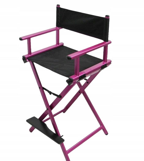 MAKEUP CHAIR ALUMINUM PINK MAKE-UP MOBILE