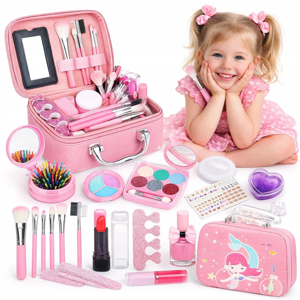MAKEUP PAINTING SET FOR CHILDREN CASE MERMAID MAKEUP BEAUTY SPA