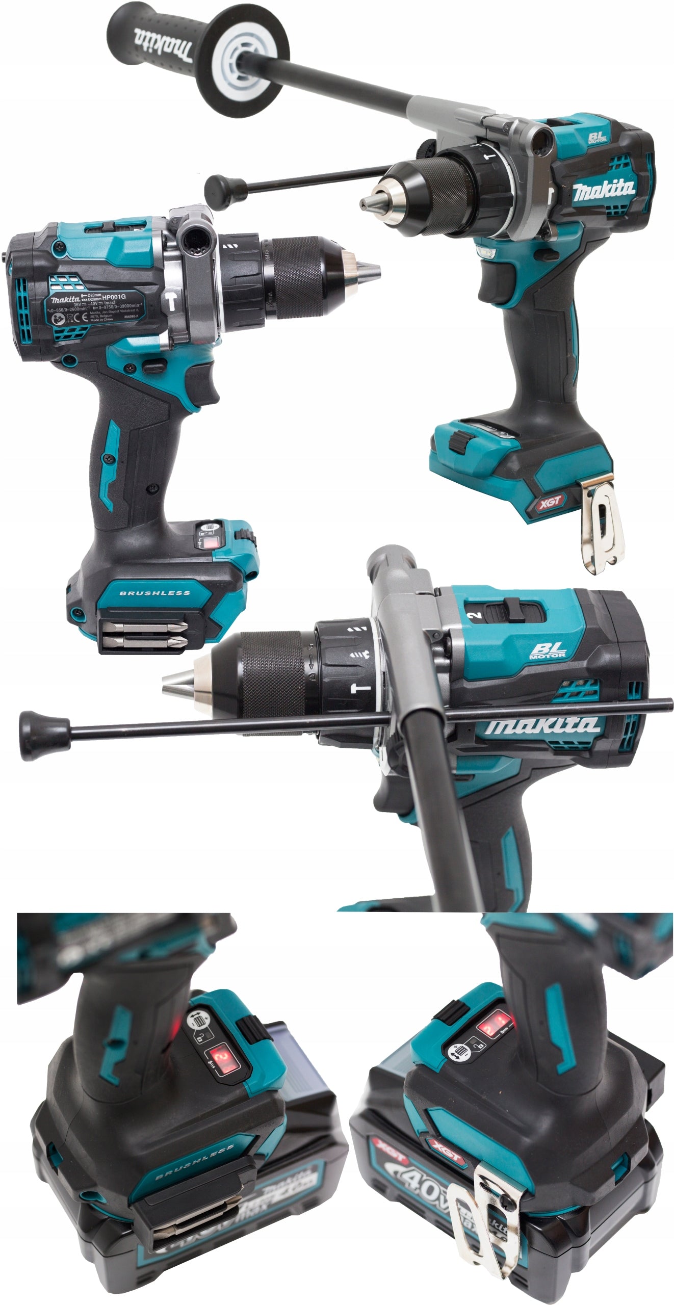 MAKITA 40V MAX XGT POWER TOOL COMBO SET Brand Makita