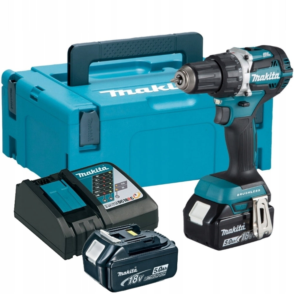 MAKITA CORDLESS SCREWDRIVER-DRILL DDF484RTJ 18V Li-Ion