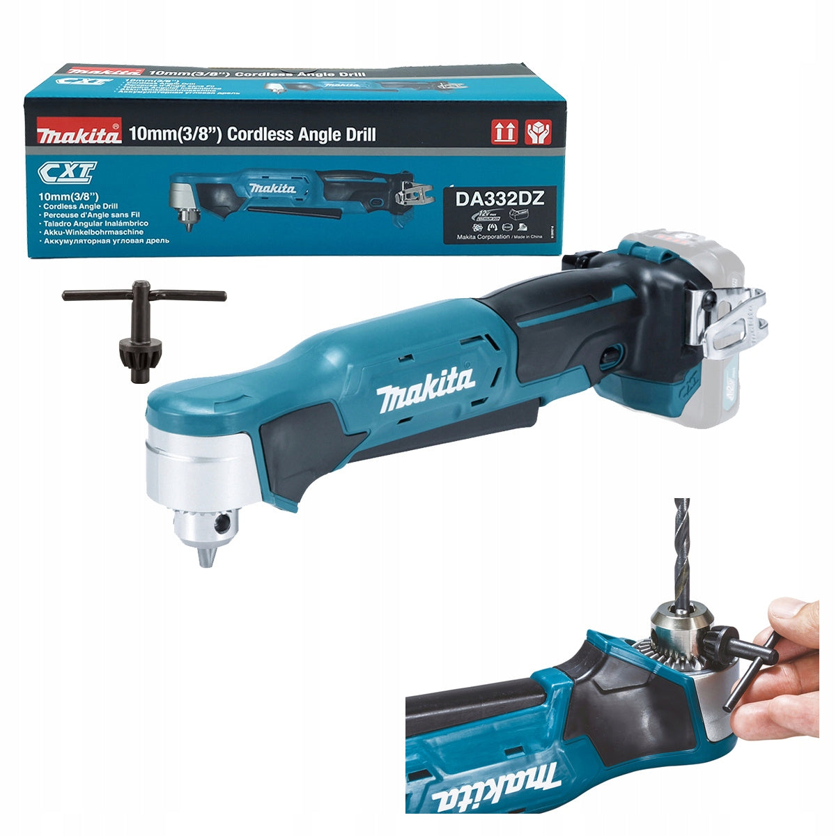 MAKITA Cordless Angle Drill 10,8V 12V CXT DA332DZ Makita PL