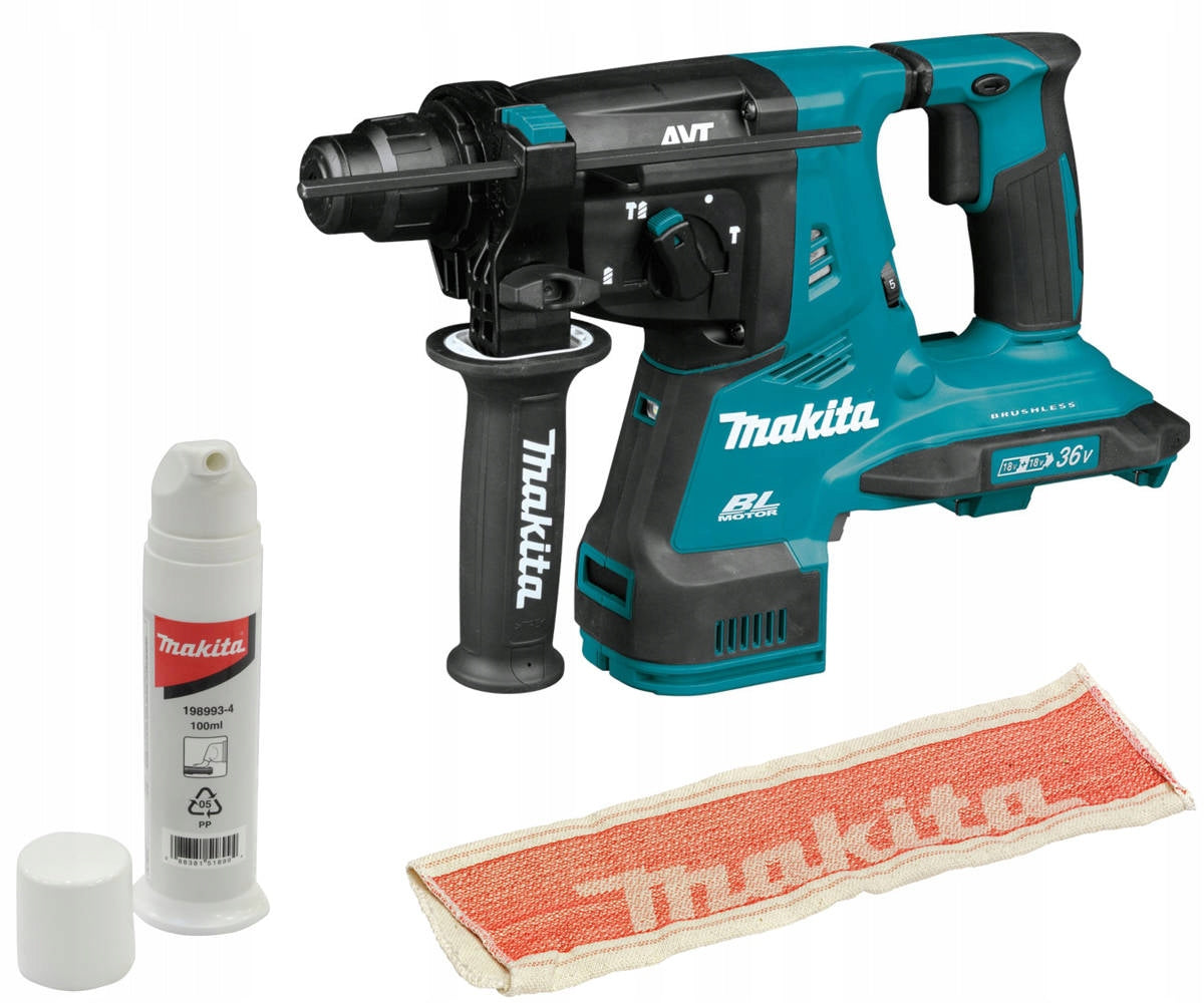MAKITA Cordless hammer drill 2x18V SDS+ 2,8J DHR280Z