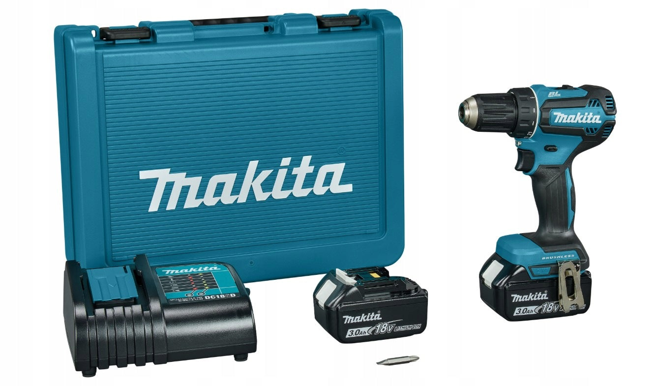 MAKITA DDF485RFJ DRILLING MACHINE 18V 2x3.0Ah