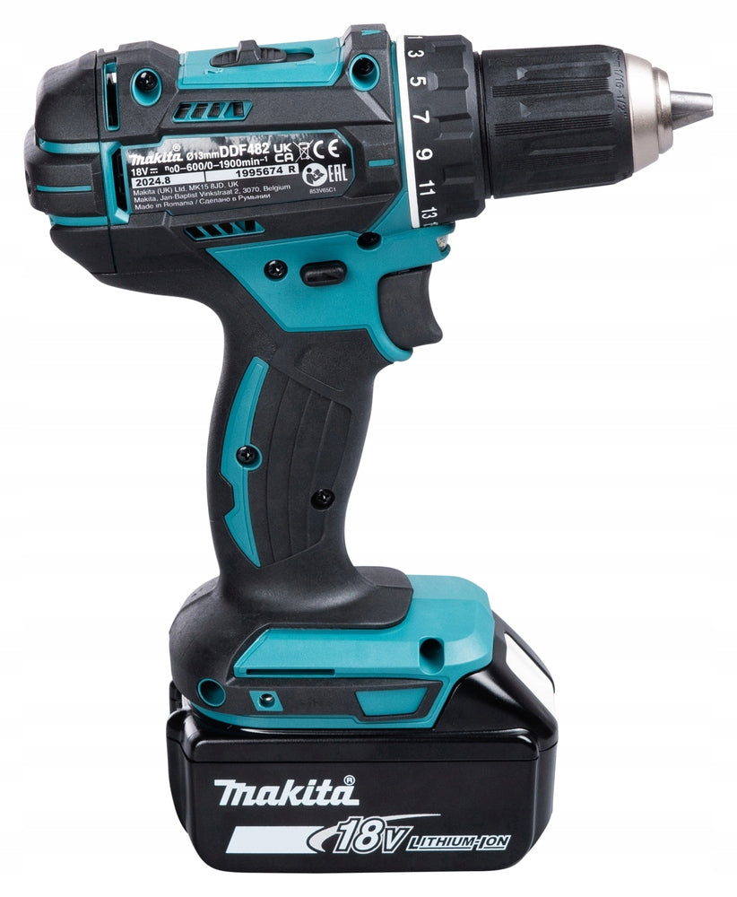 MAKITA DLX3078TX1 COMBO SET DGA504 DHR241 DDF482 3x5Ah CHARGER BAG Packaging status original
