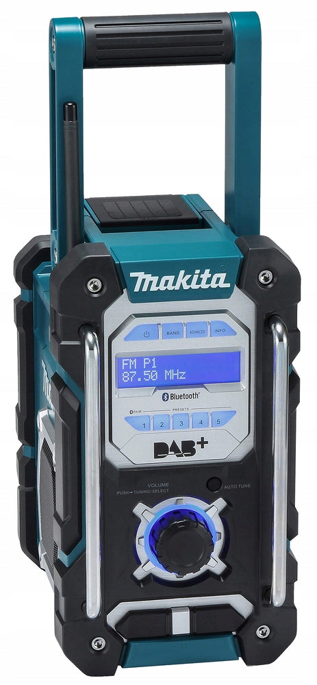 MAKITA DMR112 DAB BLUETOOTH RADIO + POWER SUPPLY - Makita PL Packaging status original
