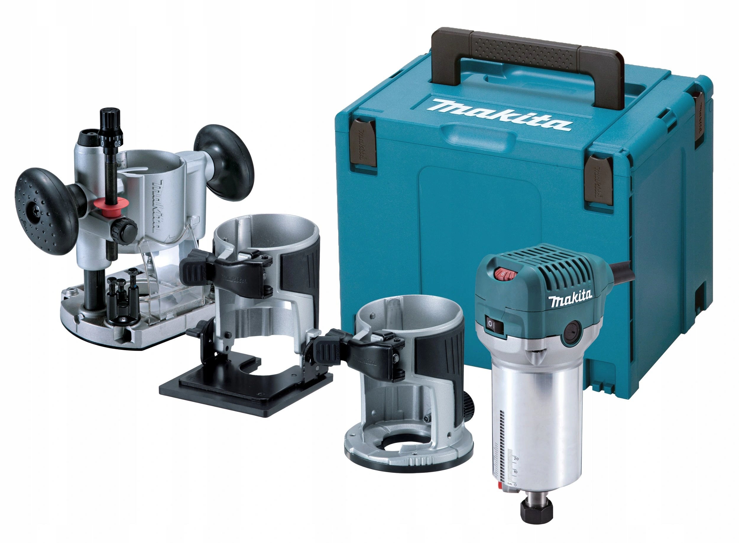 MAKITA MILLING MACHINE RT0702CX2J 710W + ACCESSORIES -- Makita PL -- Series RT0702CX2J
