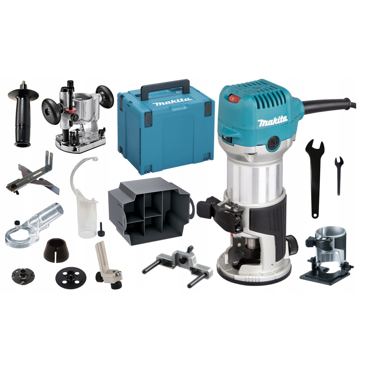 MAKITA MILLING MACHINE RT0702CX2J 710W + ACCESSORIES -- Makita PL --