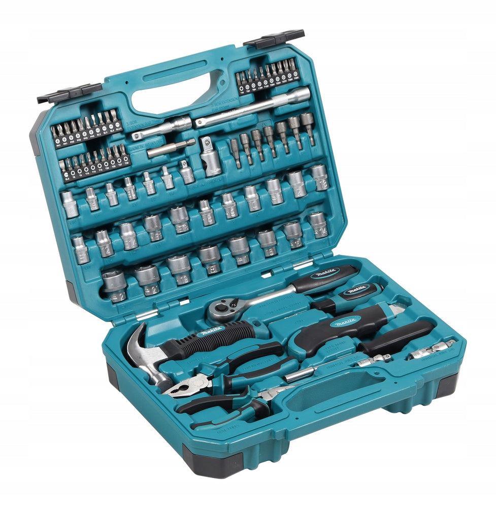 MAKITA socket wrench tool set 76 element+case E-10899