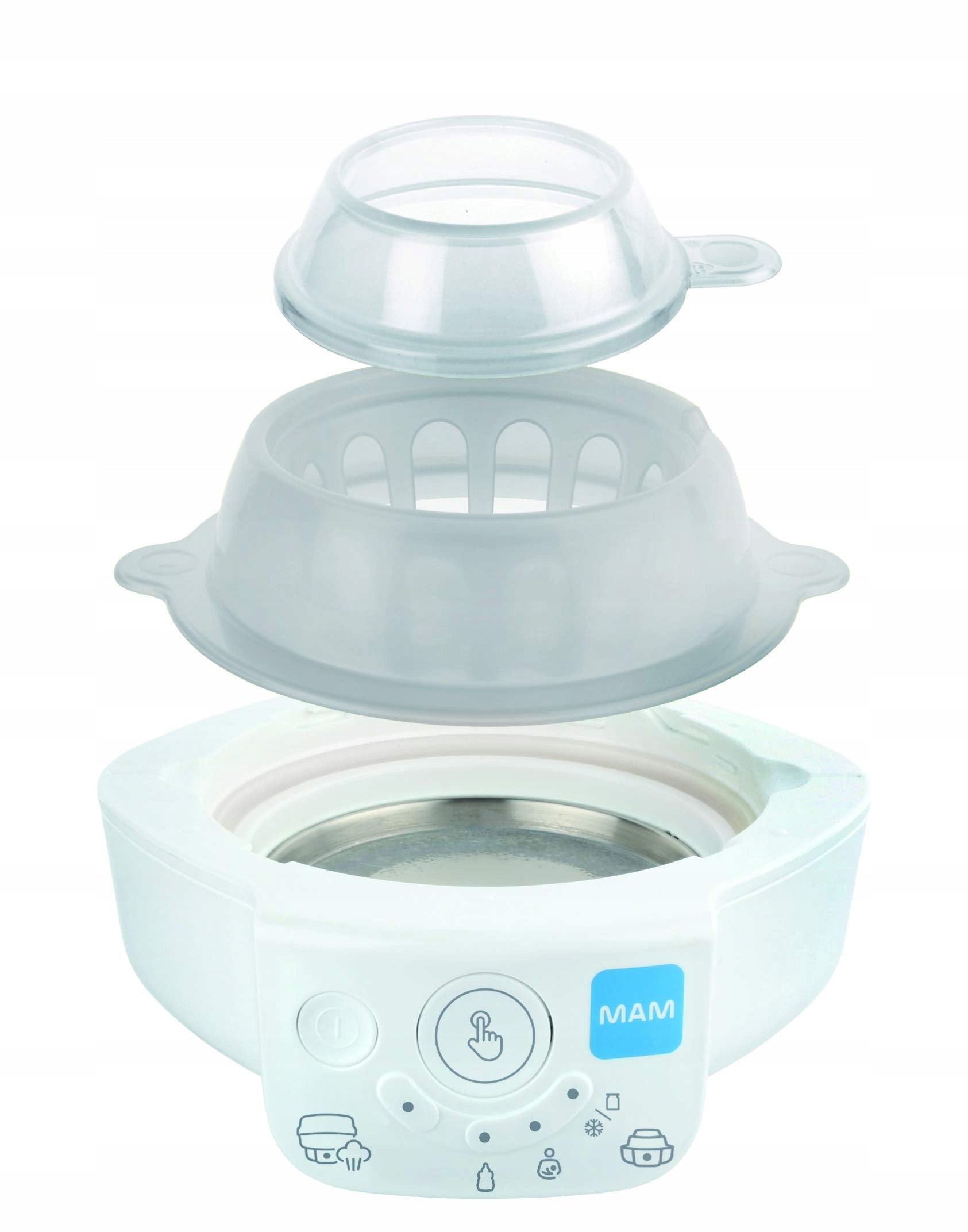 MAM Electric 6in1 Teat Bottle Sterilizer Brand Mam