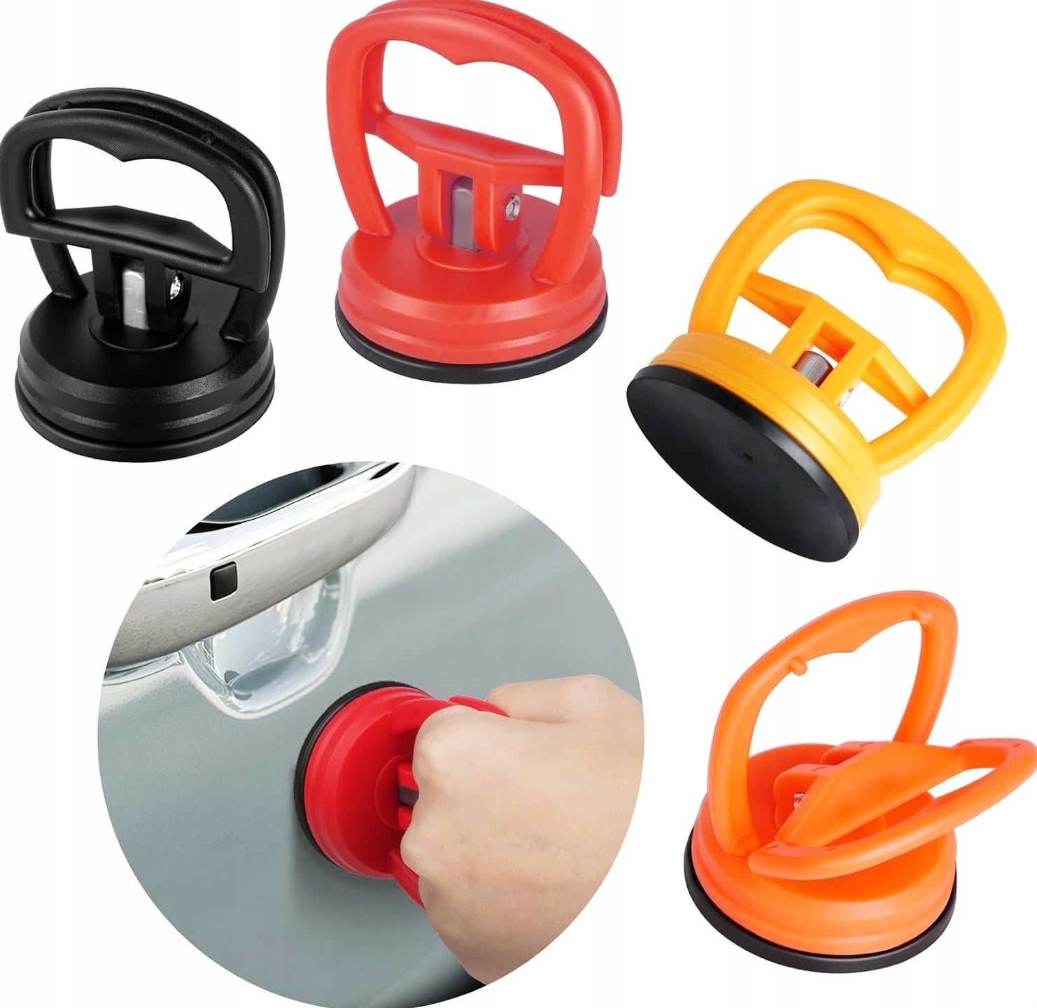 MAMMAL LIFTER 4 PIECES PROFESSIONAL SUCTION CUP DENT WINCH