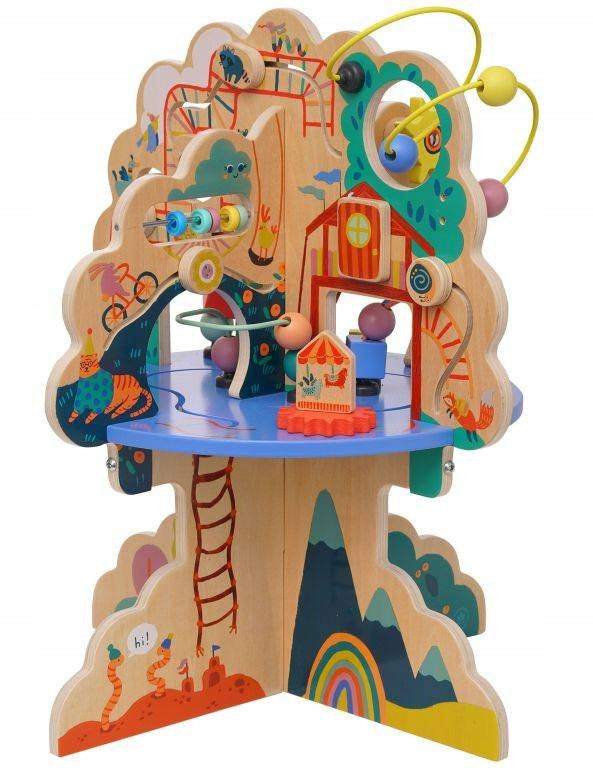 MANHATTAN TOY Activity center educational motor tree for children Packaging status original