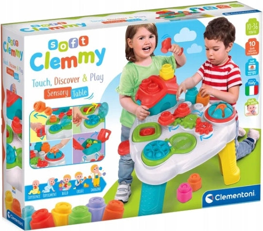 MANIPULATION TABLE SENSORY BLOCKS FOR CHILD HOLY GIFT CLEMMY Brand Clementoni