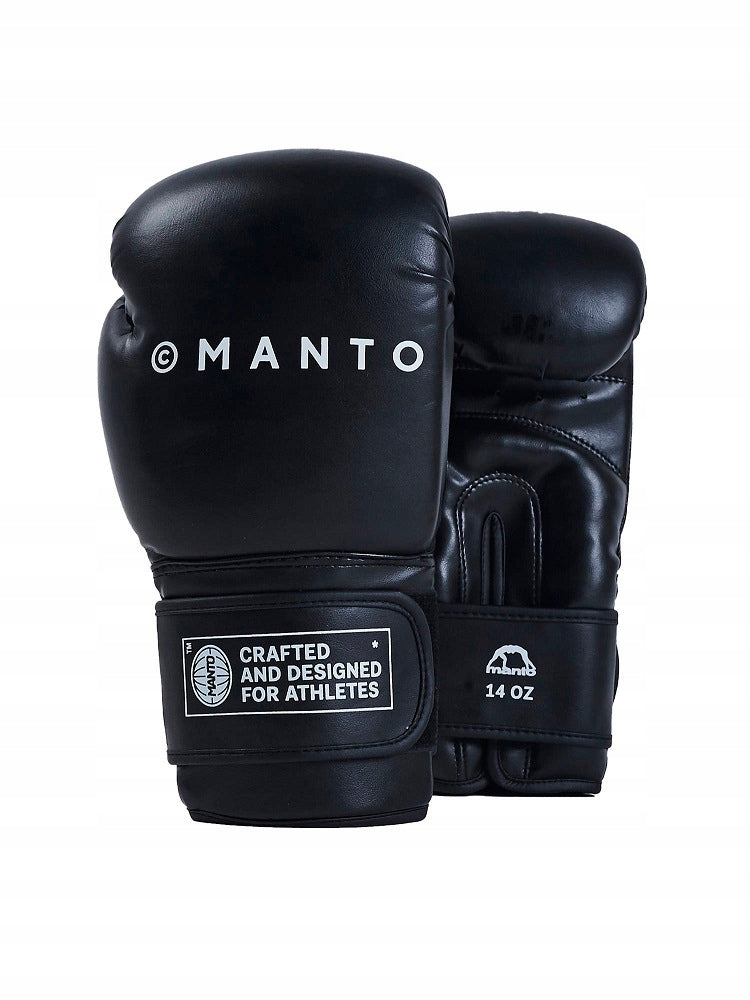 MANTO GLOVES BOXING MUAY THAI KICKBOXING IMPACT LEATHER 12 OZ