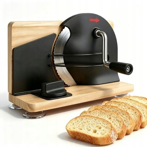 MANUAL BREAD SLICER UNIVERSAL SLICER WITH SUCTION CUPS Packaging status original
