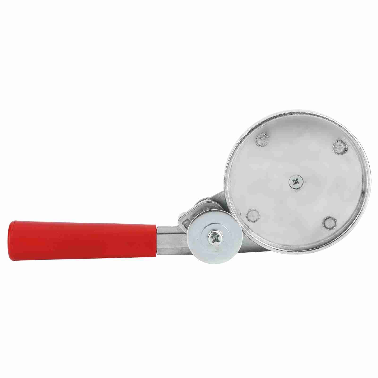 MANUAL CAN STAPLING MACHINE 9CM RED DURABLE
