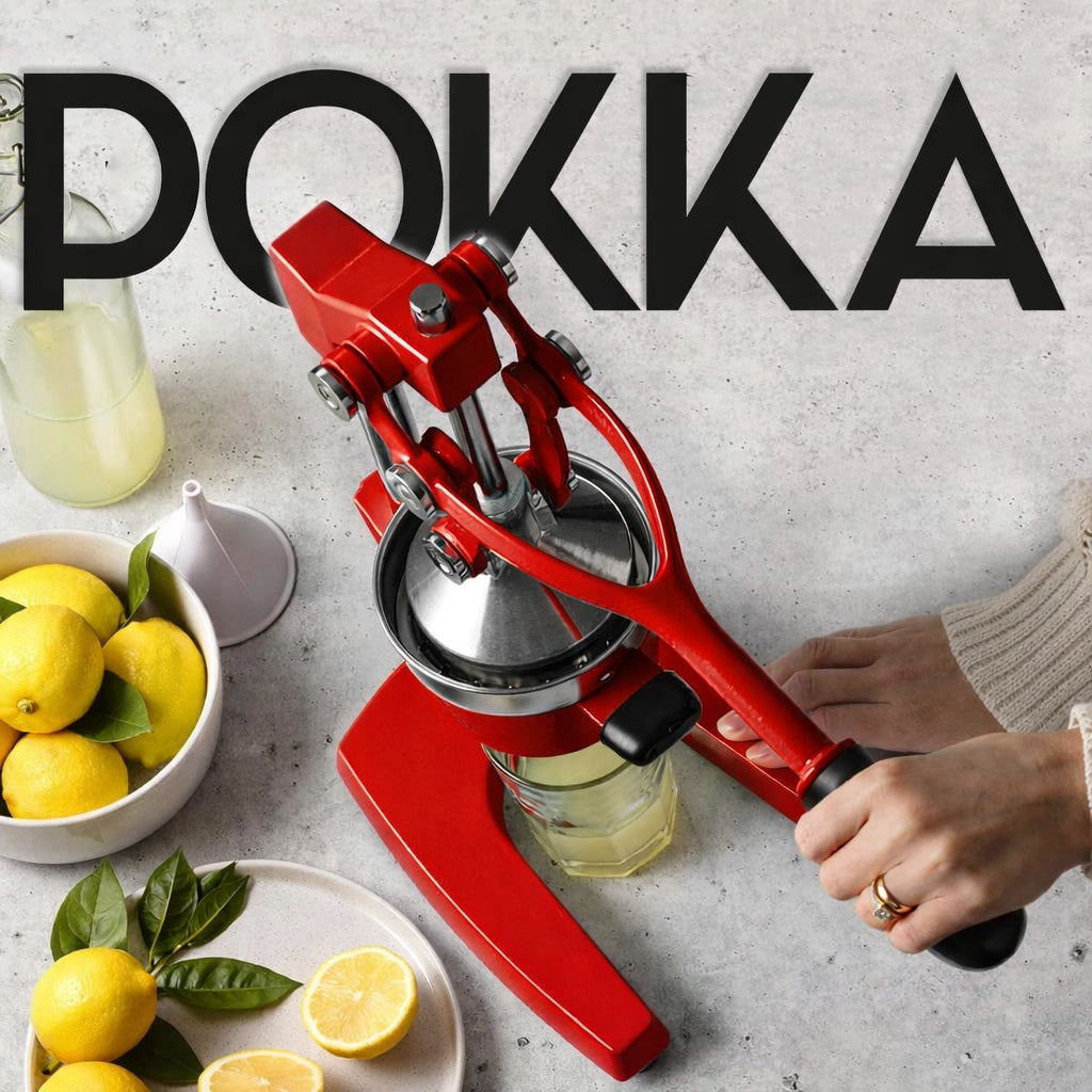 MANUAL CITRUS FRUIT JUICER HEAVY SOLID ORANGE PRESS RED Power rating 0 W