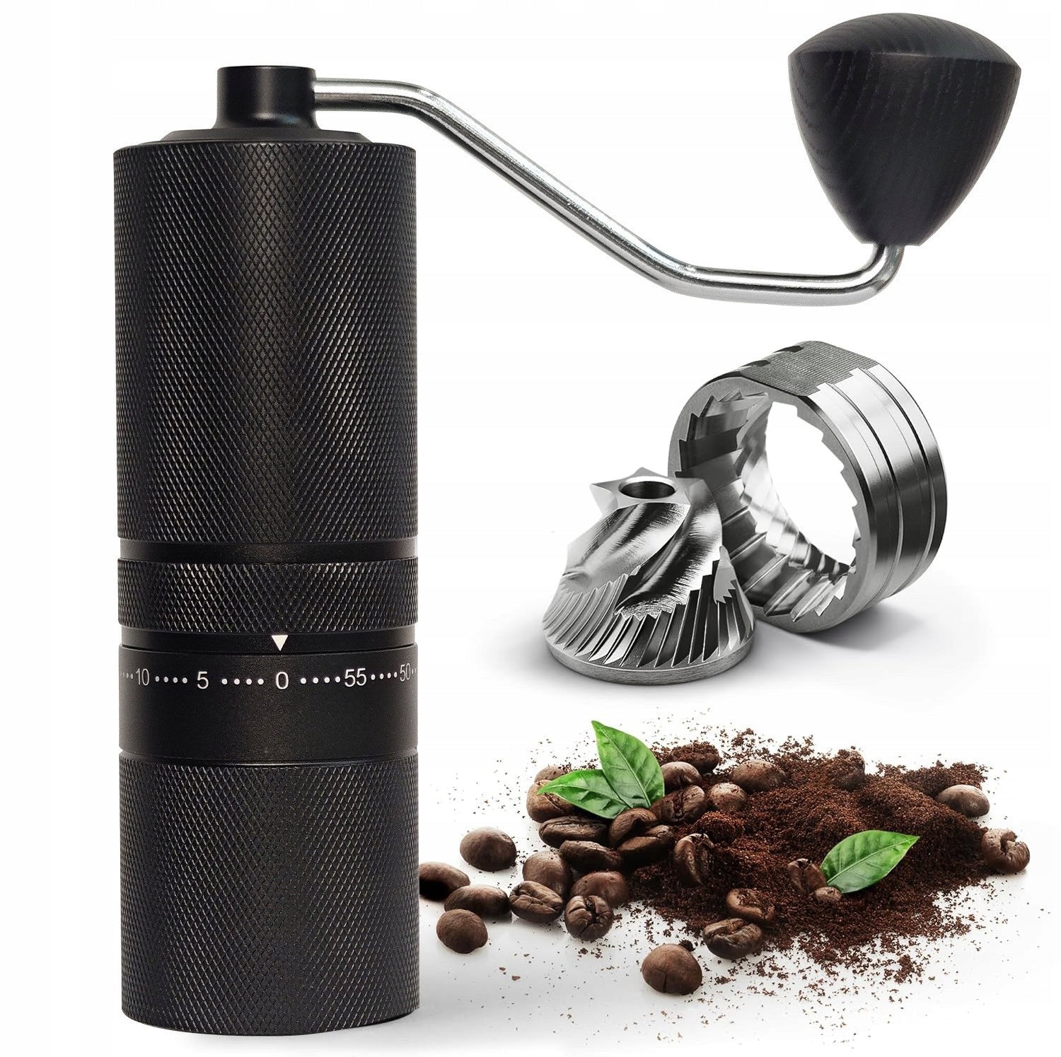 MANUAL COMPACT COFFEE BEAN GRINDER STEEL THICKNESS ADJUSTMENT Manufacturer code RE-1457