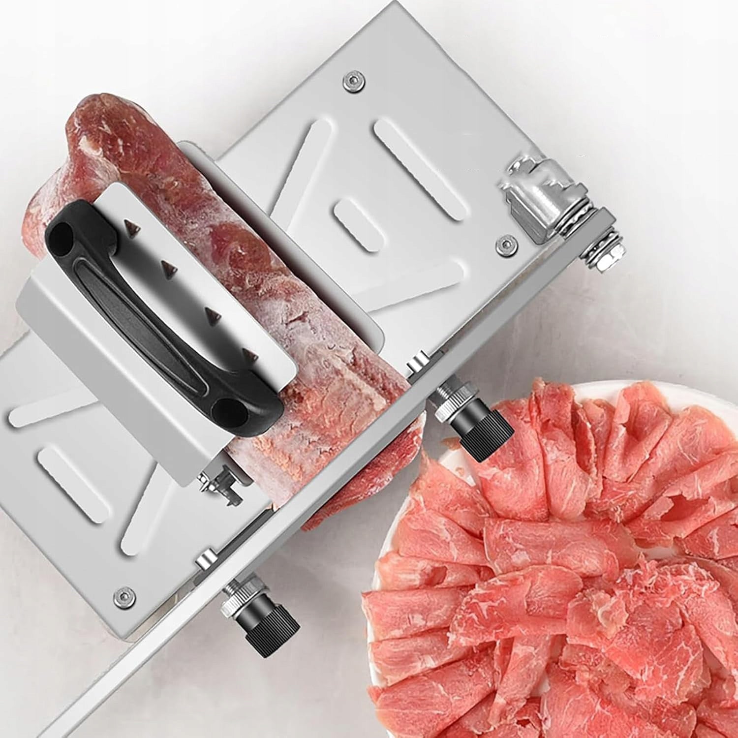MANUAL FROZEN MEAT SLICER, FROZEN MEAT SLICER SILVER Brand no brand
