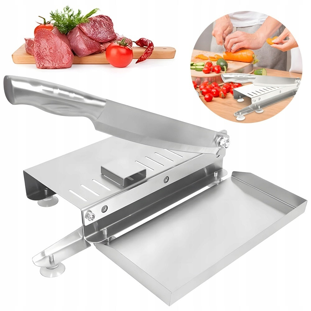 MANUAL FROZEN MEAT SLICER, MANUAL BEEF CUTTING MACHINE Packaging status original