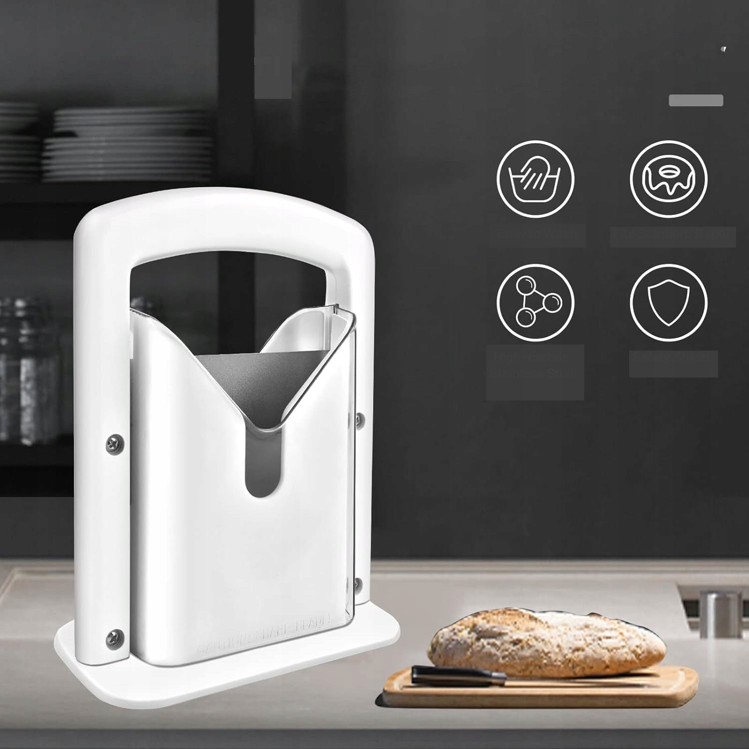 MANUAL KITCHEN SLICER FOR BREAD AND SAUSAGES Brand no brand
