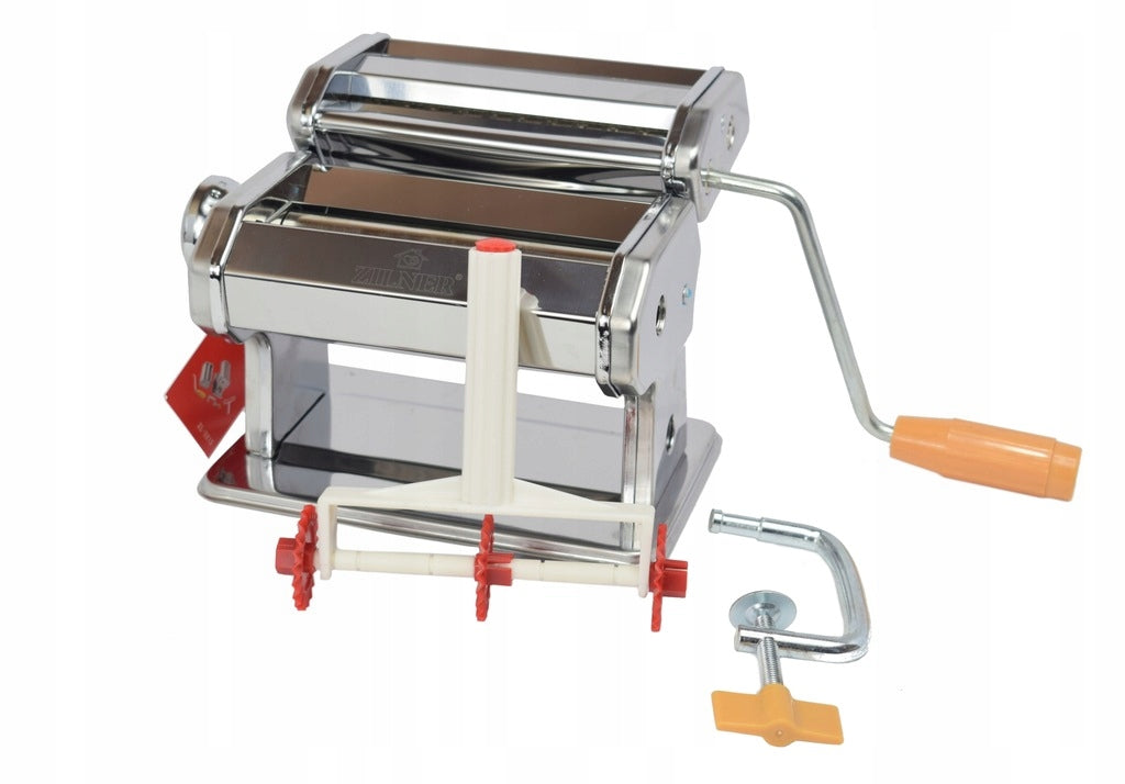 MANUAL LASAGNE DUMPLINGS PASTA DOUGH ROLLING MACHINE 2in1 STRONG