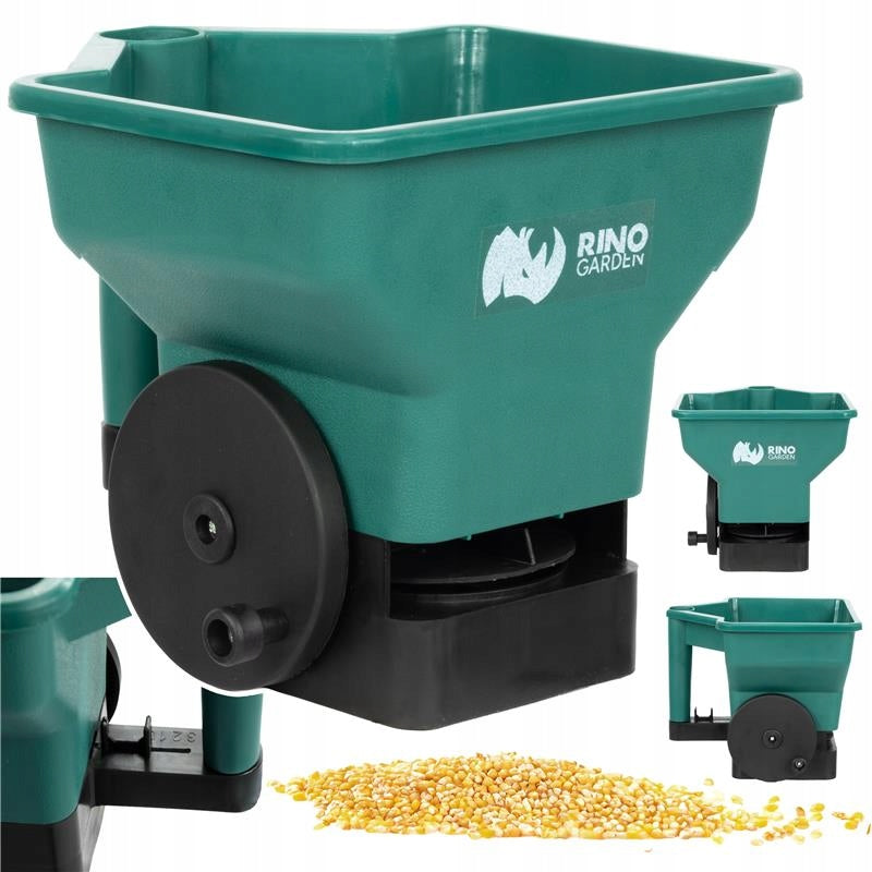 MANUAL SEED DRILL UNIVERSAL GARDEN SALT FERTILIZER SEEDS 3L