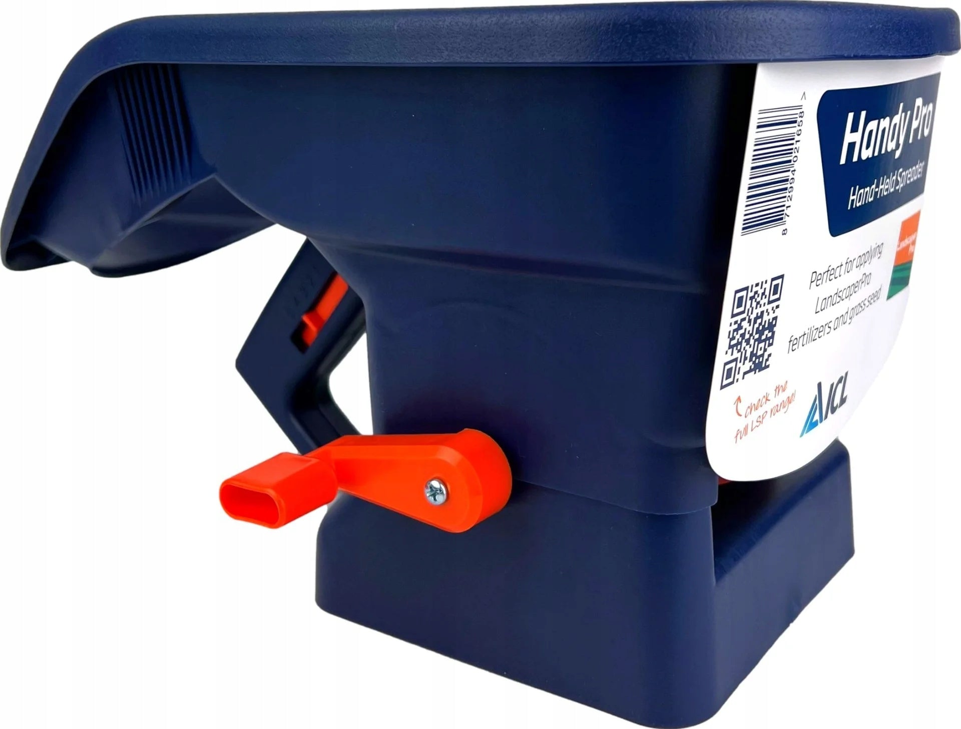 MANUAL SEED SPREADER GRASS FERTILIZER SAND SALT PRO HANDY 3L Power supply handheld