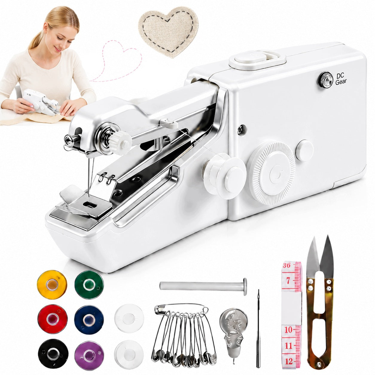 MANUAL SEWING MACHINE FOR BEGINNERS SIMPLE AND PRECISE OPERATION