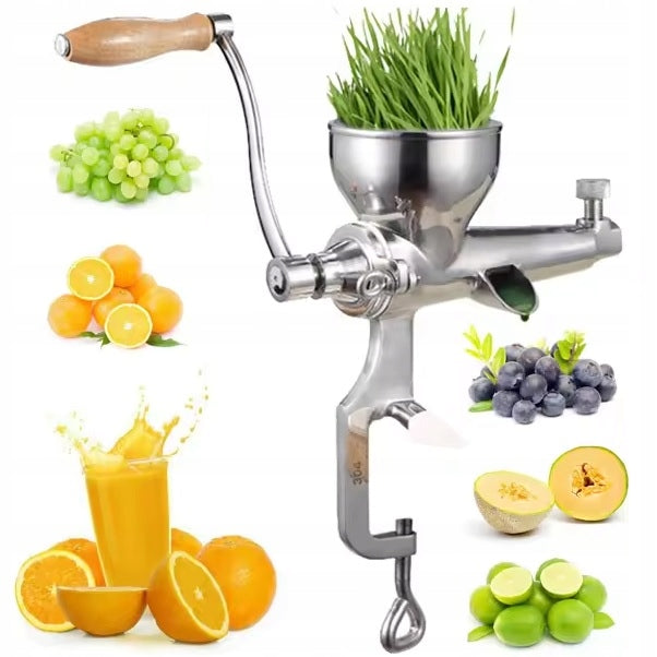 MANUAL VEGETABLE FRUIT JUICER MACHINE CAST IRON RETRO SQUEEZER EAN (GTIN) 5906716925147