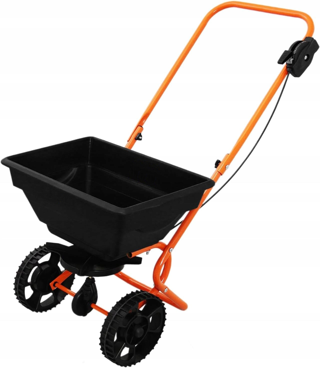 MANUAL WHEELBARROW SPREADER FOR GRASS SEEDS SCATTERING ADJUSTMENT 15L Manufacturer code KKS085
