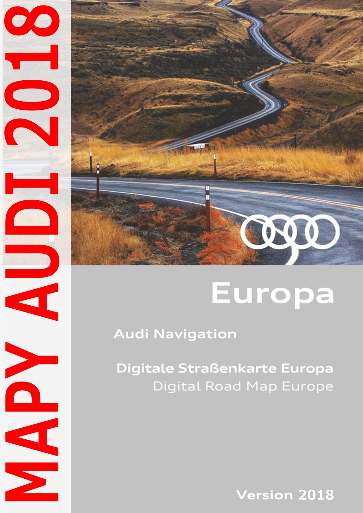 MAP 2018 AUDI MMI 2G A4 A5 A6 A8 Q7 - LATEST!