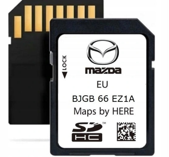 MAP CARD MAZDA AVN1 NVA-SD8110 2024/2025 11.25 MAZDA 2 3 5 6 MX-5 EUROPE